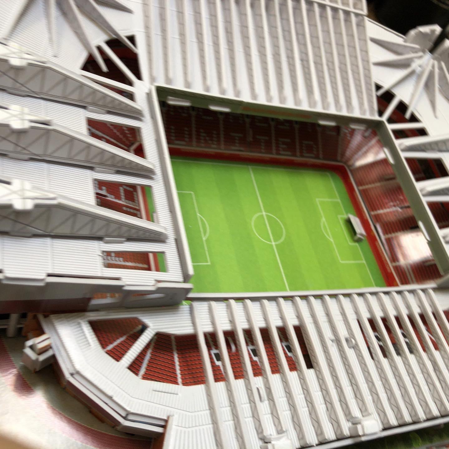 3Dパズル製作Part1サッカースタジアム・プレミアリーグオールド