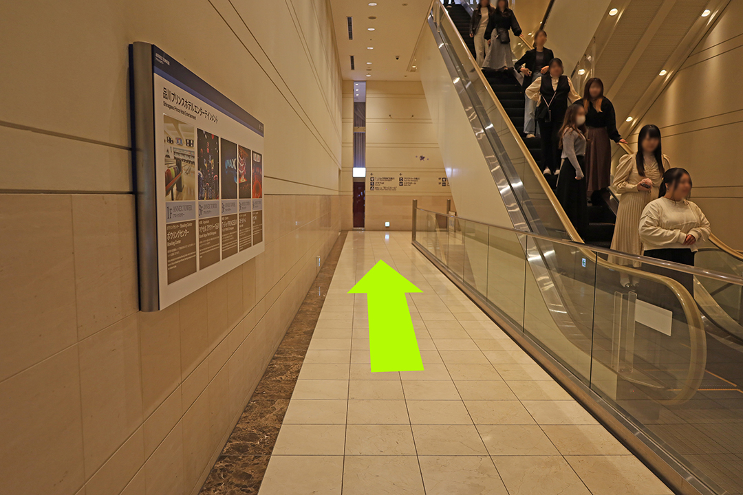 ３Ｆの通路の写真