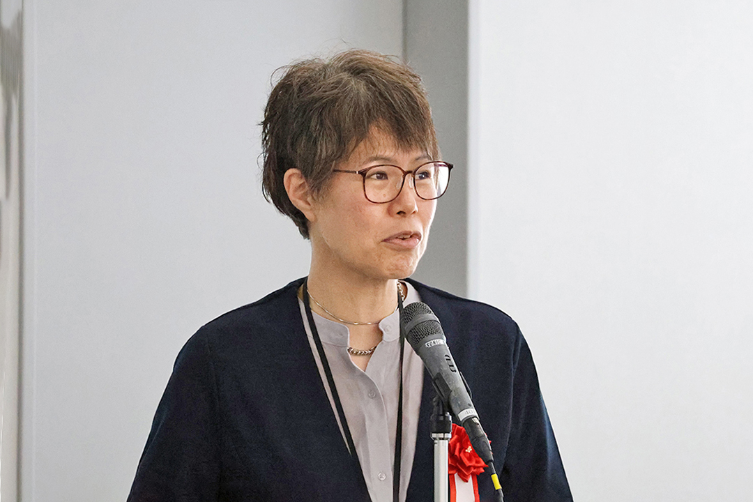 埼玉県立川島ひばりが丘特別支援学校教諭、防災士の齋藤朝子氏