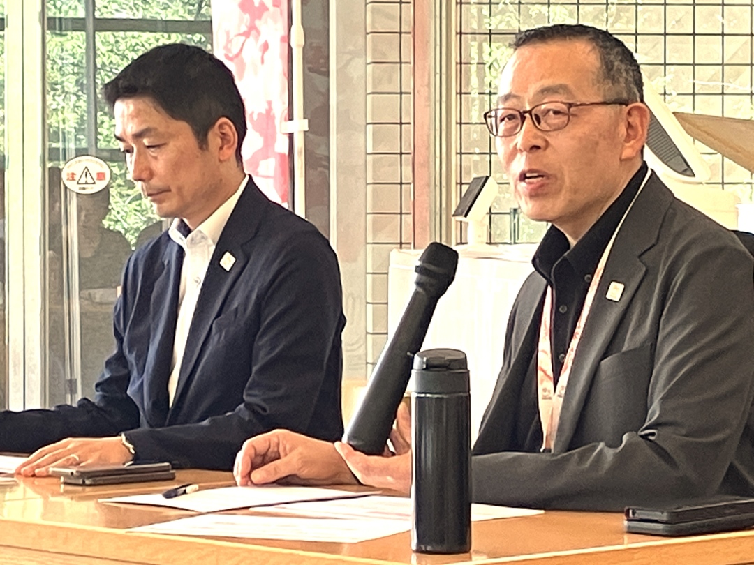 プレス説明会の様子