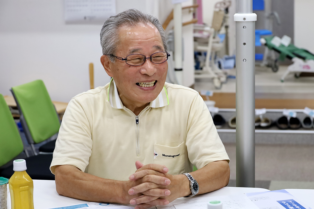 インタビューに応える武藤氏