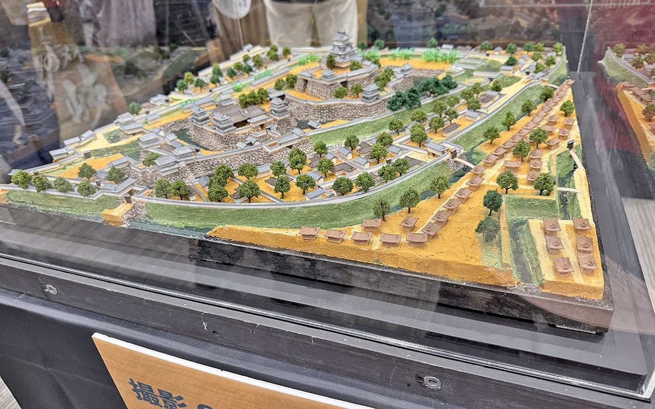 大垣城のジオラマ