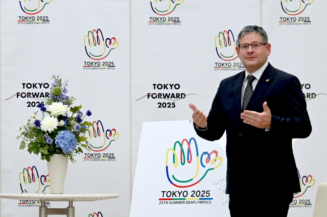 感謝を表すコーサ会長